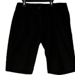 New York & Company Black Chino/Bermuda Shorts - 8